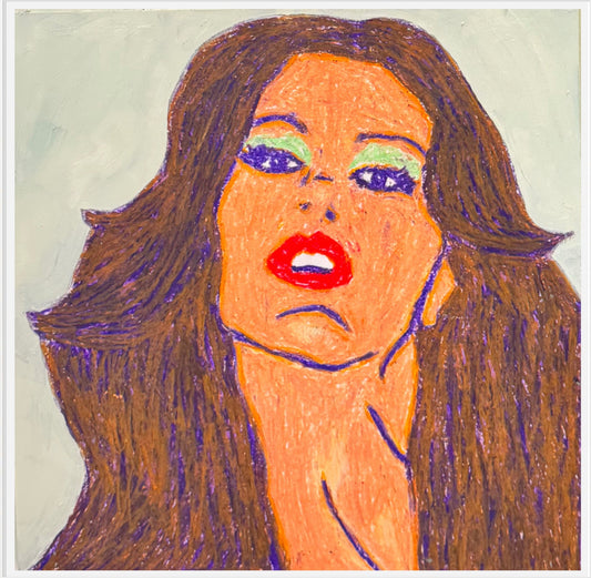 “Gisele” 14.5x14.5 in